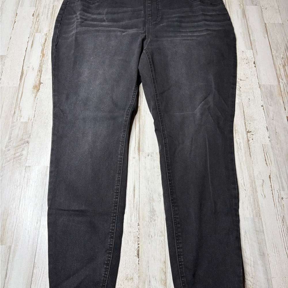 (Sold)Terra & Sky Women’s Plus Skinny High Rise Pull-On Size 1X Jeggings - Picture 12 of 15